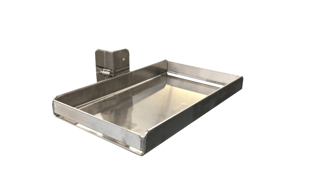 Double Aluminum Boat Lift Battery Tray